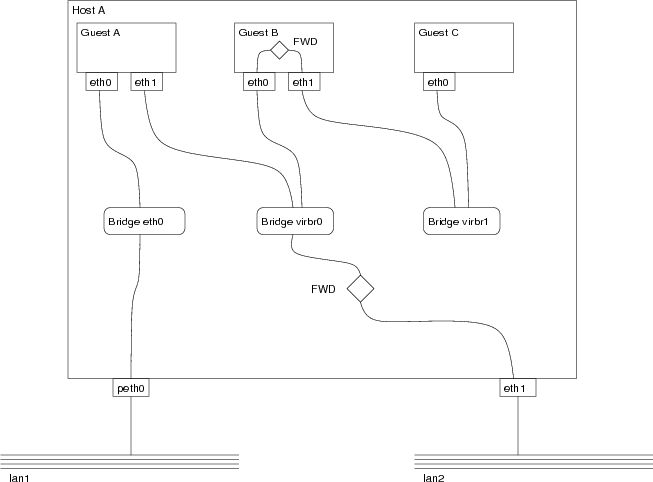 Physical network architecture