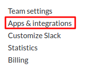 Apps & Integrations